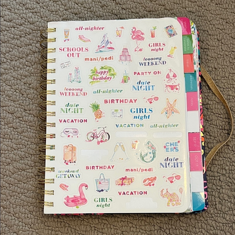 Lilly pulitzer stickers